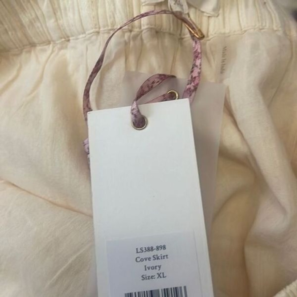 LoveShackFancy Cove Victoria Mini Skirt XL - Picture 4 of 4
